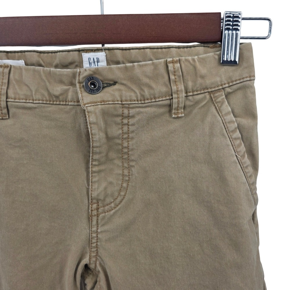 GAP Kids Boys Khaki Pants Size 10‎ Regular Adjustable Waist Casual